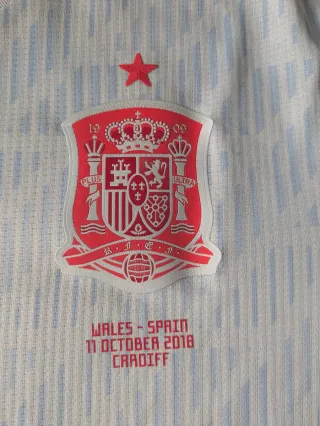 Camiseta España Sergio Ramos 2018 Match Issue