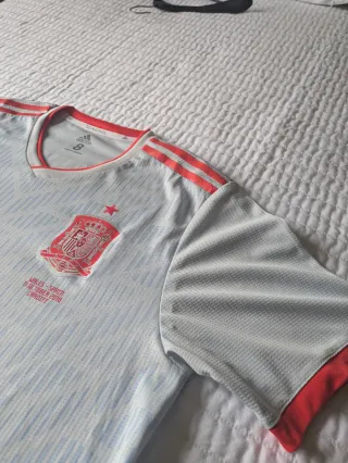 Camiseta España Sergio Ramos 2018 Match Issue