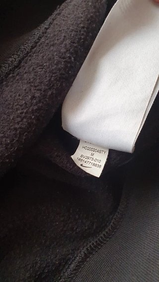 Felpa Nike Nera Taglia M Vintage