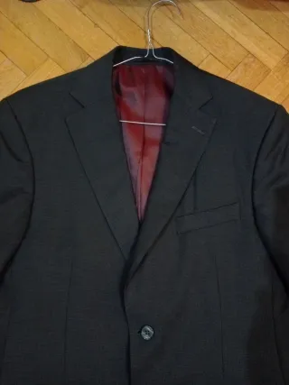 Traje Chaqueta Cortefiel Talla 52 Gris