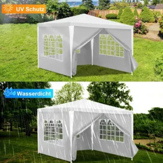 CARPA JARDÍN 3x3 BLANCA