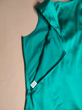Vestido verde esmeralda talla L