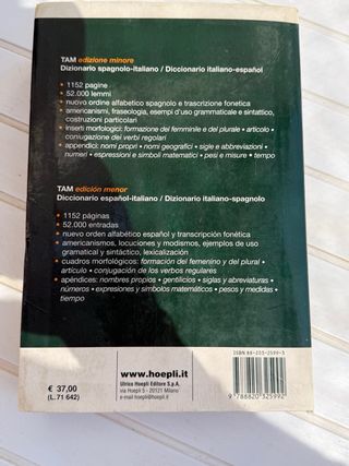 Diccionario Spagnolo Italiano  Hoeply