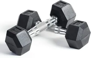Par Mancuernas Hexagonales 2.5kg