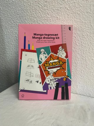 Set de colorear Manga Comic Book