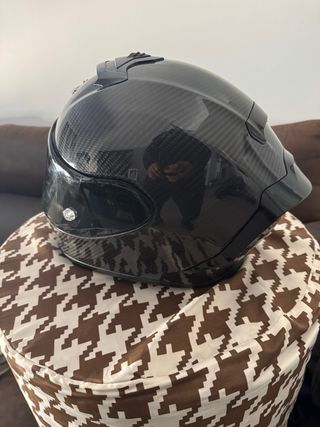 Casco Scorpion R1 Fibra Carbono Talla L