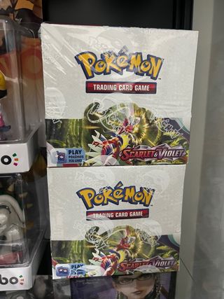 Caja Pokémon TCG Scarlet & Violet en inglés