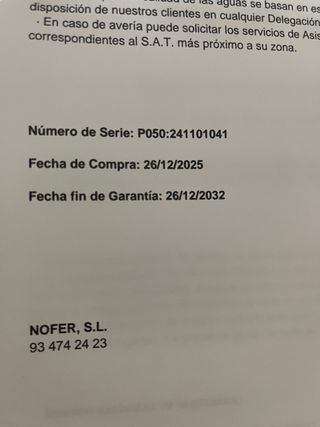 Termo Eléctrico Aparici 50L ( garantía de 7 años)