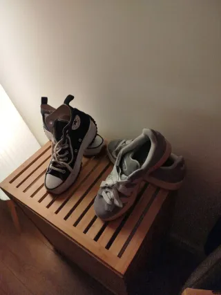 Playeras Converse All Star y Adidas Campus