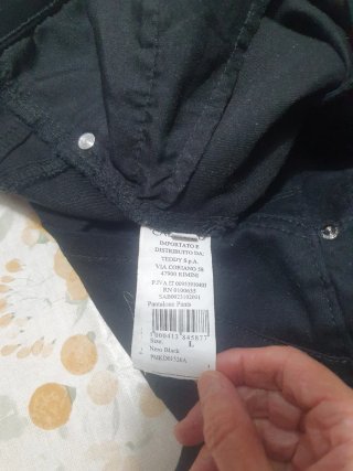 Pantaloni donna neri