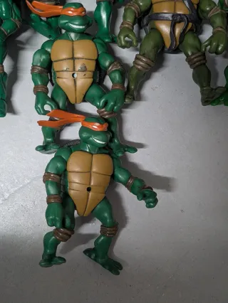 Set di figurine Tartarughe Ninja TMNT 2003