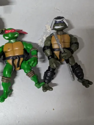 Set di figurine Tartarughe Ninja TMNT 2003