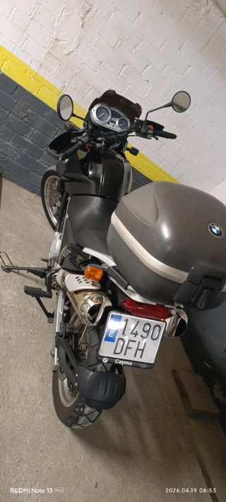 BMW GS650F Adventure Negra