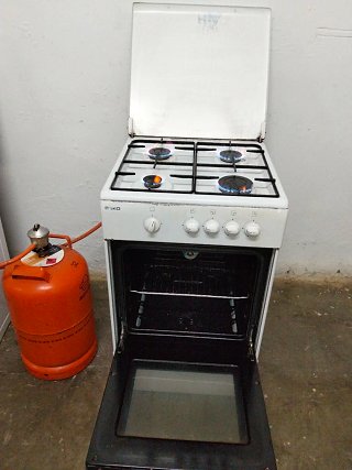 Cocina de gas butano Beko