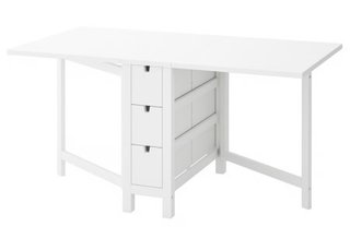 Mesa NORDEN IKEA abatible 26/89/152x80