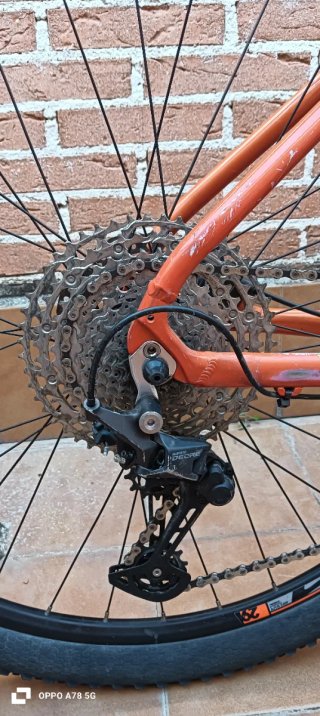 Bicicleta MTB Megamo 11 velocidades, revisada.