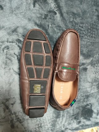 Mocasines Marrones Perforados