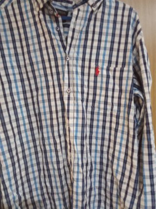 Camisa Ralph Lauren Cuadros Talla L