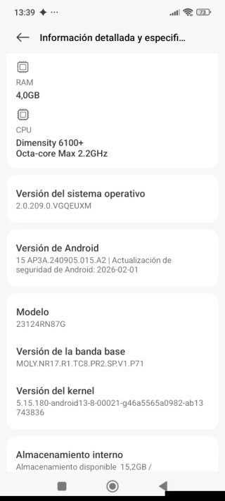 Xiaomi Hiper OS 128GB