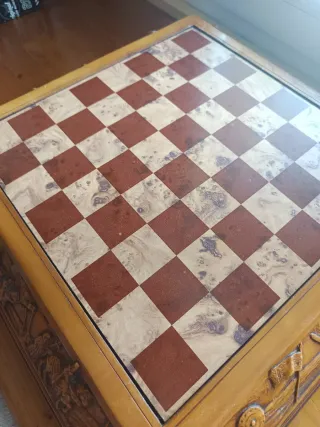 Tablero de ajedrez histórico Reyno de León