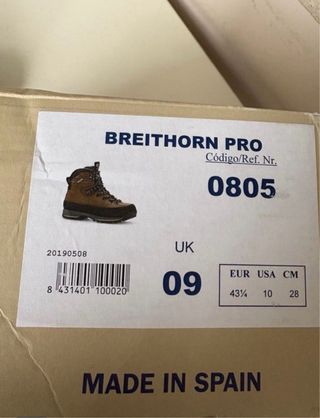 Botas de montaña Bestard breithorn pro