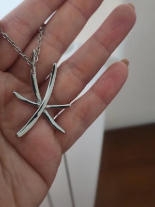 Collana in acciaio Stella Marina