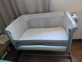 Minicuna Colecho Chicco Next2Me Magic Gris