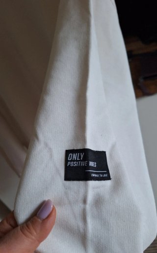 Felpa ONLY donna beige taglia M