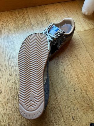 Zapatillas Golden Goose Lentejuelas Negras/Plata