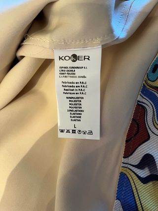 Cazadora Koker Multicolor Talla L