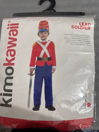 Disfraz Soldado Inglés Niño 7-9Años