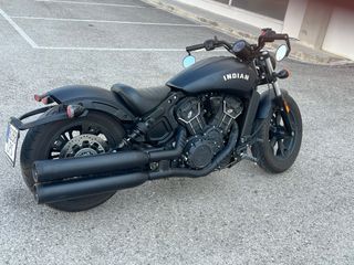 Indian Scout Bobber Sixty Negra