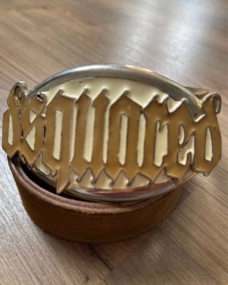 Cinturón Dsquared2 Hebilla Dorada