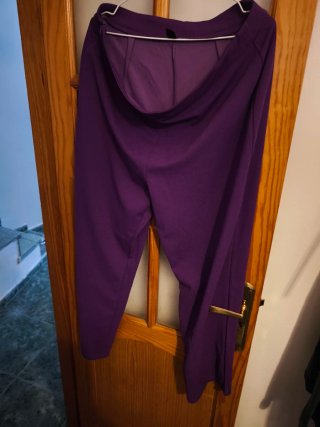 Conjunto Morado Blazer y Pantalón