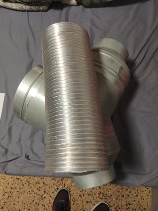 Divisor de conductos ventilación