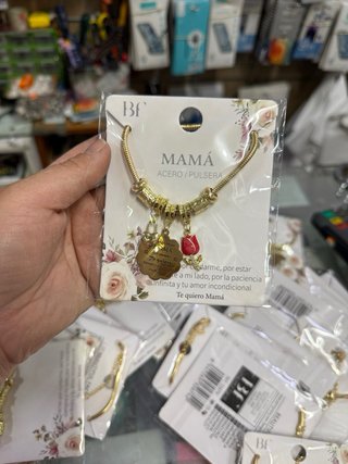 Pulsera Mamá Acero
