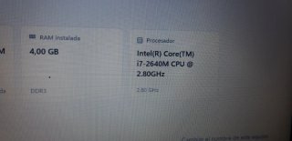 Portatil Dell Latitude E6220 i7 windows 11  1tera