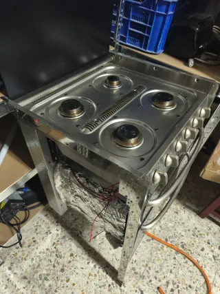 Cocina Gas 12V Camper con Grill