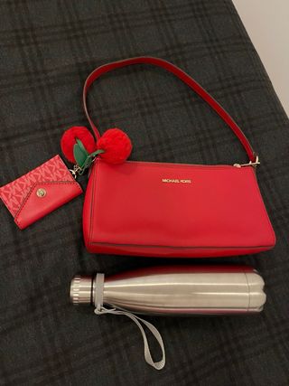 Bolso Michael Kors Rojo con Monedero