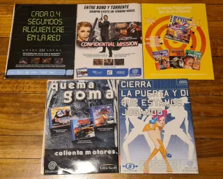 Lote Revista oficial Dreamcast y Dreamplanet