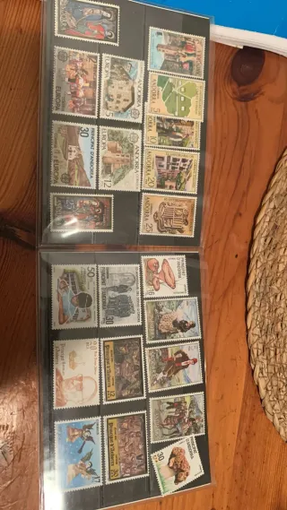 Lote Sellos España Escudos 1966