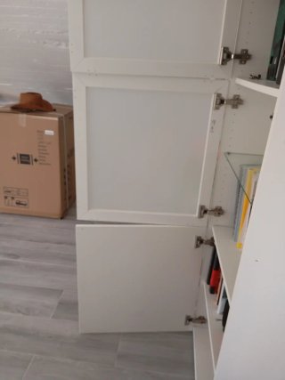 Vitrina Ikea Blanca Madera