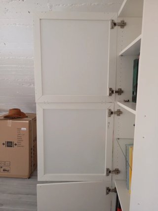 Vitrina Ikea Blanca Madera