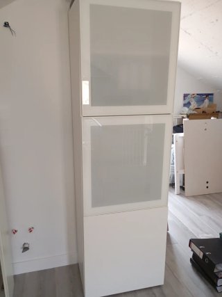 Vitrina Ikea Blanca Madera