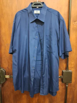 Camicia Uomo blu