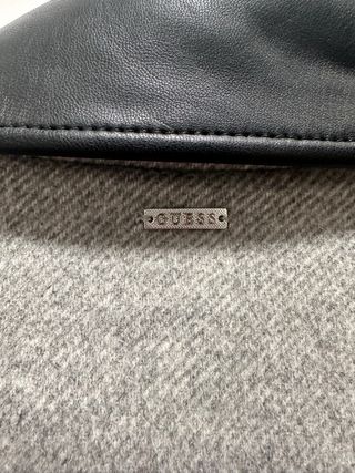 Chaqueta Guess Biker Negra y Gris