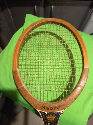 Raqueta Vintage Smasher Madera