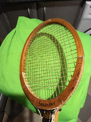 Raqueta Vintage Smasher Madera