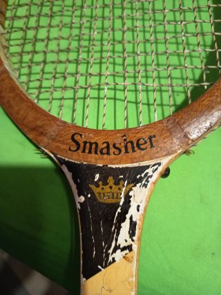 Raqueta Vintage Smasher Madera