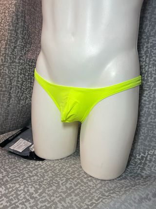 Calzoncillo verde neón